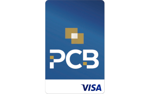 PCB Secured Visa Credit Card