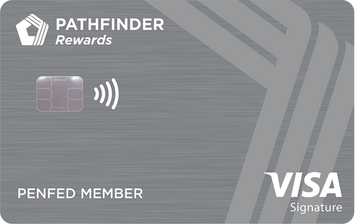 penfed pathfinder rewards visa signature card