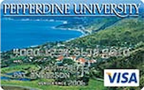 pepperdine university cash rewards visa platinum credit card