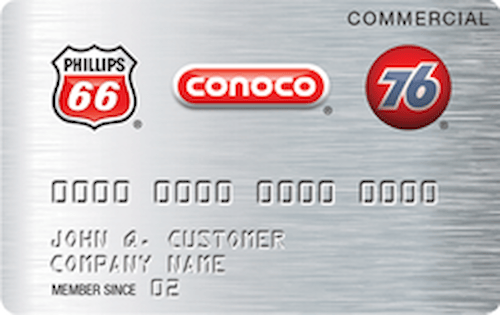 Phillips 66-76-Conoco Commercial Gas Card