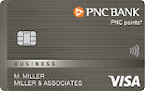 pnc bank points visa business credit card