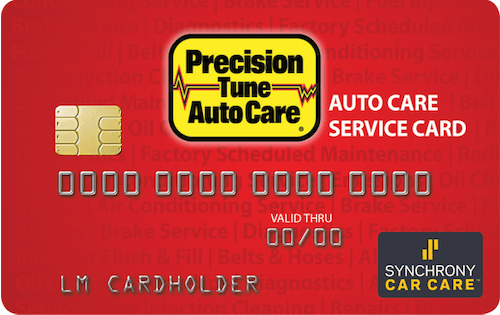 precision tune credit card