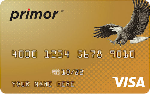 Green Dot primor Visa Gold Secured Credit Card