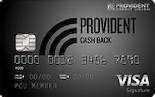 Provident Credit Union Cash Back Visa Signature