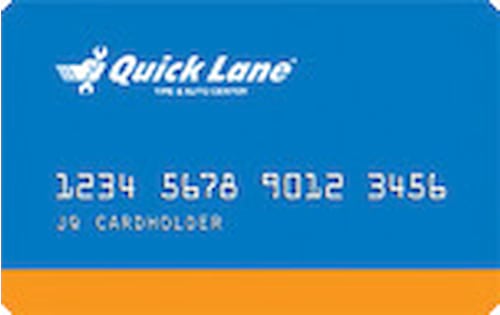 quick lane credit card