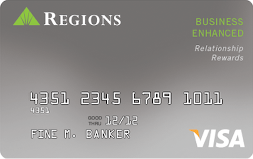 regions visa business enhanced credit card