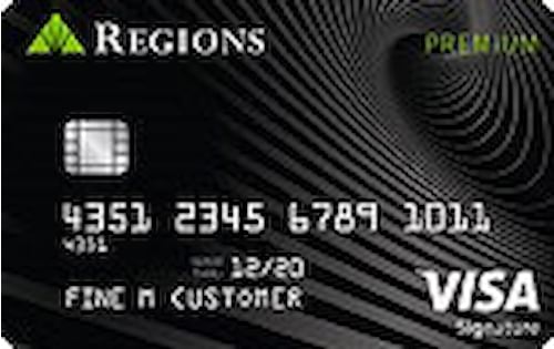 Regions Premium Visa Signature Credit Card