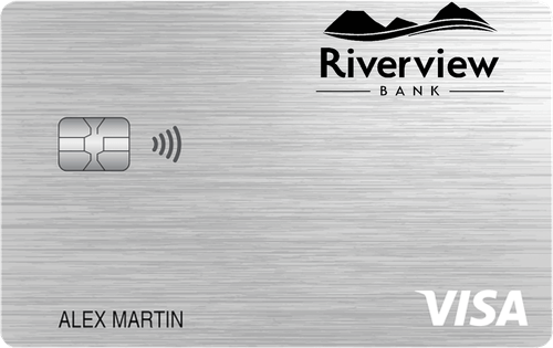 riverview bank secured visa card