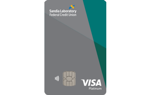 sandia laboratory federal credit union visa platinum rebate card