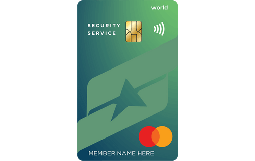 Security Service Power Cash Back World Mastercard®