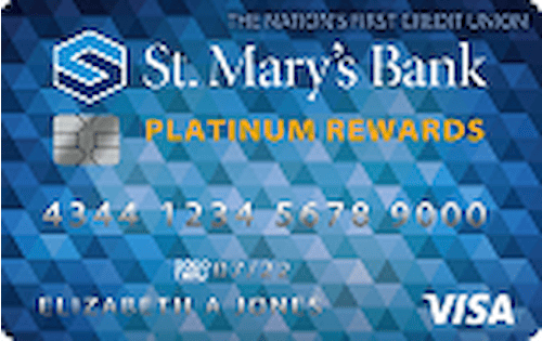 st marys bank credit union visa platinum rewards