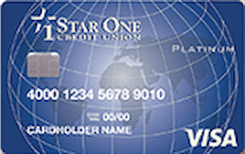 star one credit union visa platinum best rate credit card