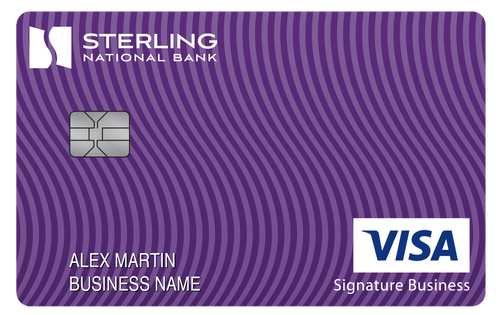 sterling national bank smart business rewards card