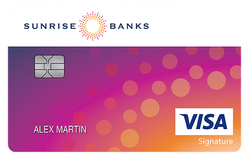 sunrise banks everyday rewards card