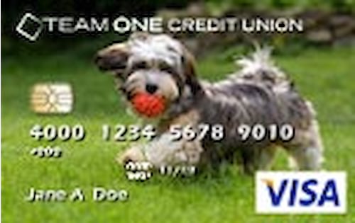Team One Credit Union Platinum with ScoreCard Credit Card