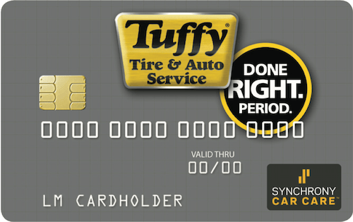 tuffy auto center credit card