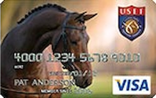 united states equestrian federation usef select rewards visa platinum card