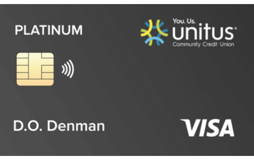 unitus platinum rewards visa card