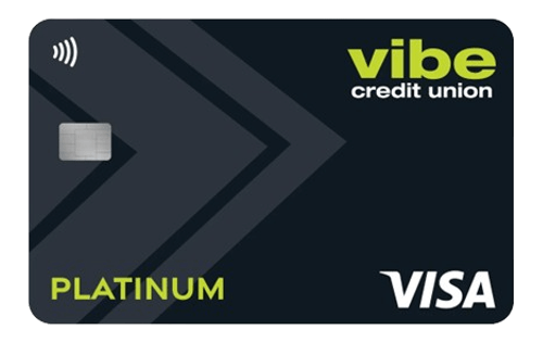 vibe credit union visa platinum card