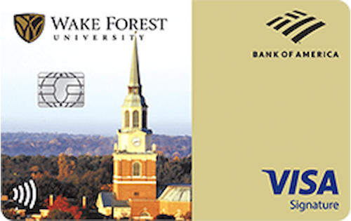 wake forest university credit card