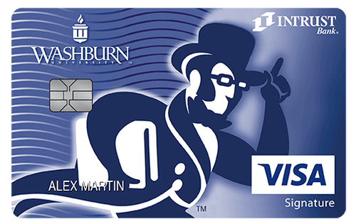 washburn university credit card