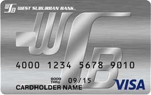 west suburban bank corporate visa classic credit card