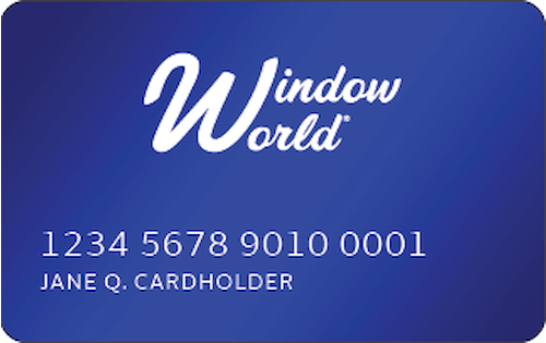 Window World Credit Card