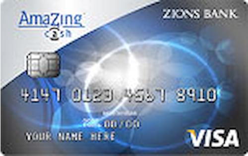 zions bank amazing cash credit card