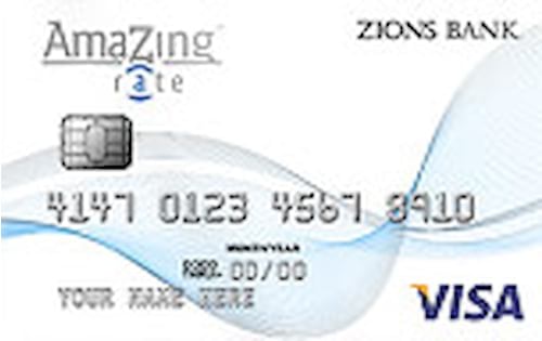 zions bank amazing rate credit card
