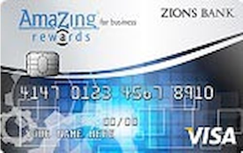 zions bank amazing rewards for business credit card