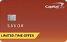 capital one savor student cash rewards credit card