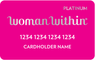 Woman Within Credit Card Image