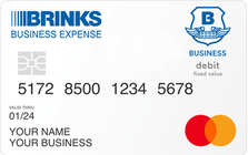 Brinks Business Expense Mastercard® Prepaid Card