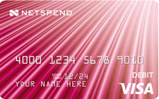 Pink NetSpend® Visa® Prepaid Card