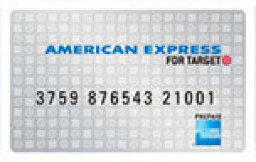 american express for target prepaid card