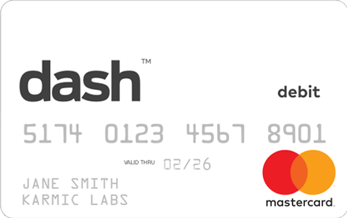 dash commercial prepaid mastercard card