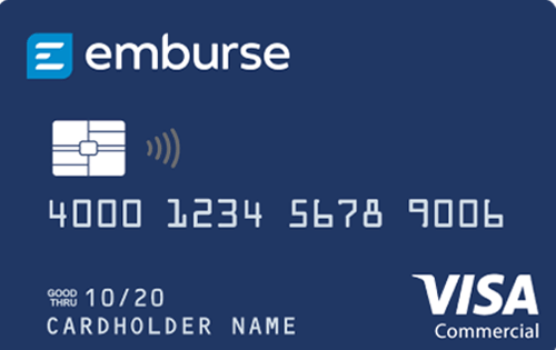 emburse visa business prepaid card