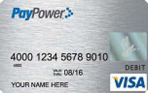 paypower visa prepaid card