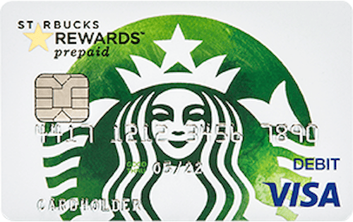 starbucks rewards visa prepaid card