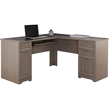 realspace magellan 59in w l shape corner desk gray mfr code hs mg 2060 822239