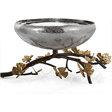 michael aram butterfly ginkgo large footed centerpiece bowl 4435787