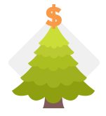Christmas Tree Farms per Capita