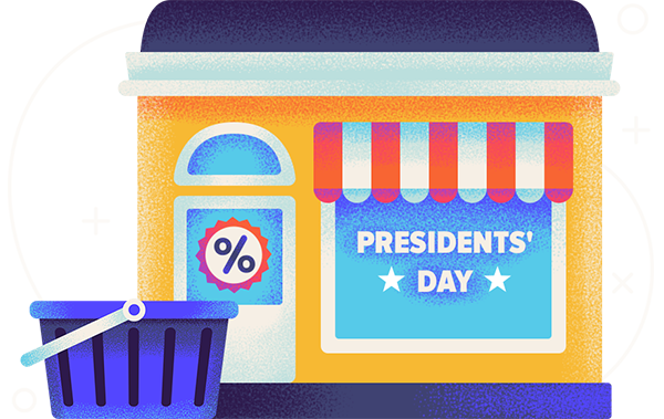 presidents day sales hero