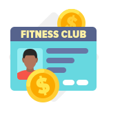 Avg. Monthly Cost of Fitness-Club Membership