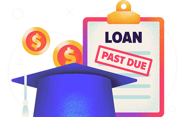 cities with the highest student loan delinquency rates