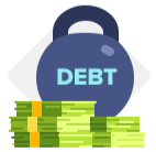 Debt as % of Median Income