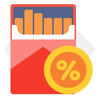 State Cigarette Tax Rates* (per pack of 20 cigarettes)