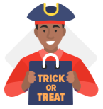 % of Potential Trick-or-Treaters