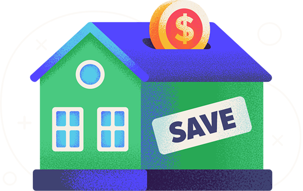how to save for a house
