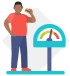 % of Overweight Adults